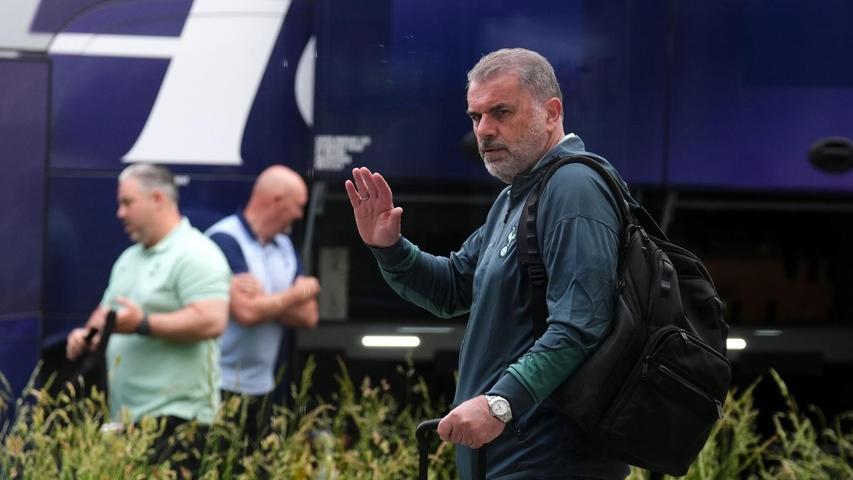 Vermutlich kann nur ein Finalerfolg den Job von Tottenham-Coach Ange Postecoglou retten. Vermutlich kann nur ein Finalerfolg den Job von Tottenham-Coach Ange Postecoglou retten.