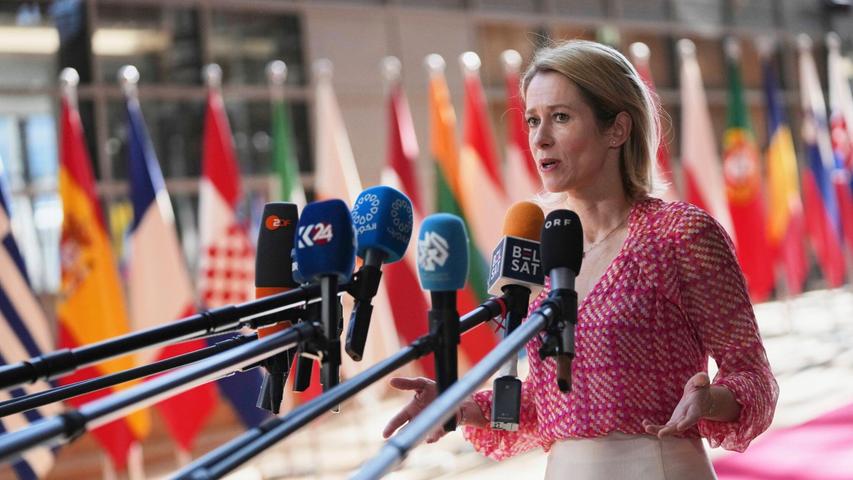 Je länger Russland Krieg führe, desto härter sei die Reaktion der EU, sagte die EU-Außenbeauftragte Kaja Kallas. Je länger Russland Krieg führe, desto härter sei die Reaktion der EU, sagte die EU-Außenbeauftragte Kaja Kallas.
