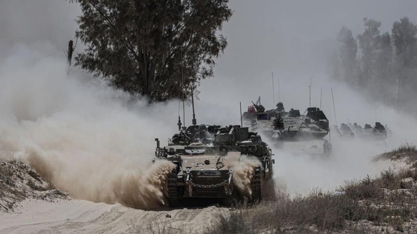Das israelische Militär hat eine neue Offensive im Gazastreifen gestartet. Das israelische Militär hat eine neue Offensive im Gazastreifen gestartet.