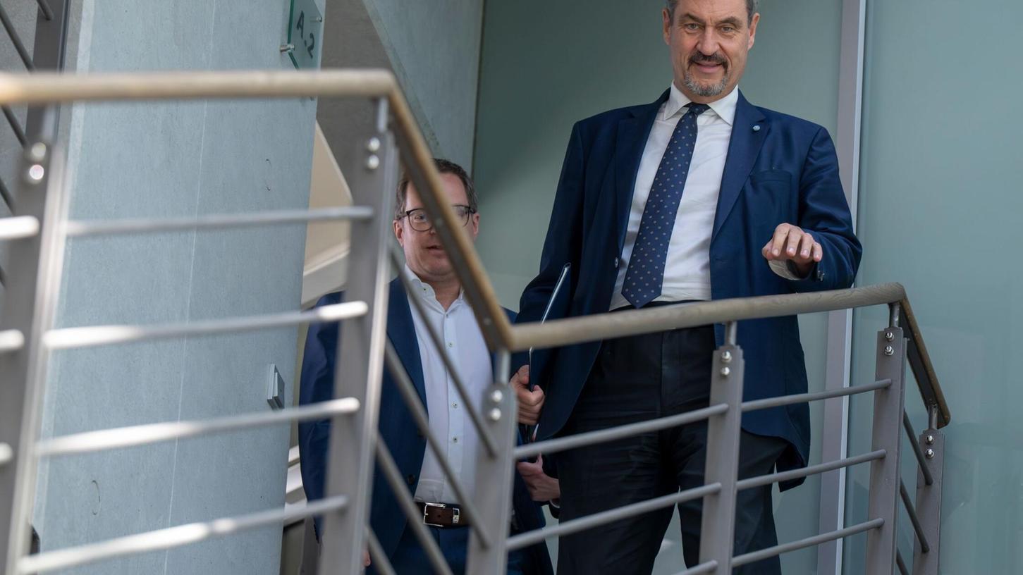 Markus Söder hat beim Deutschen Sparkassentag dazu aufgefordert, staatliche Investitionsmilliarden mit Bedacht zu verteilen (Archivbild). Markus Söder hat beim Deutschen Sparkassentag dazu aufgefordert, staatliche Investitionsmilliarden mit Bedacht zu verteilen (Archivbild).