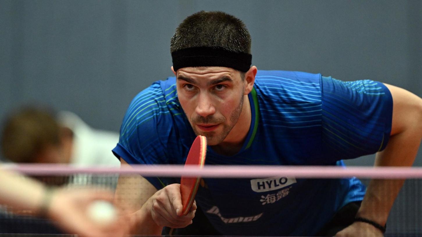 Im WM-Achtelfinale: Der deutsche Tischtennis-Profi Patrick Franziska. Im WM-Achtelfinale: Der deutsche Tischtennis-Profi Patrick Franziska.