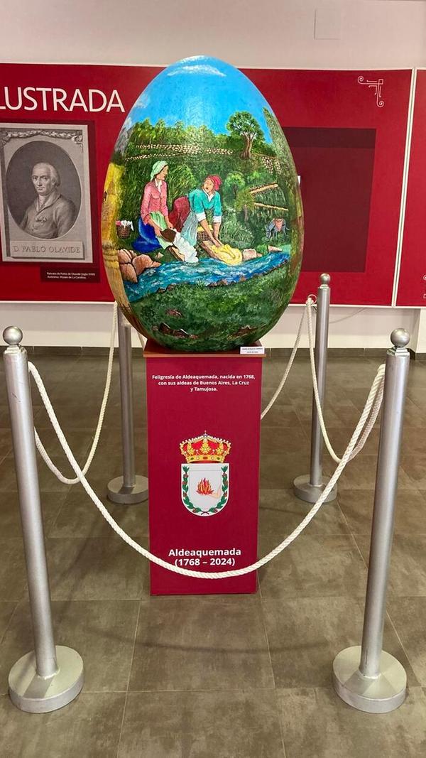 Einen Brauch, den die Siedler aus Deutschland nach Spanien mitgebracht haben, ist das bemalen von Ostereiern.