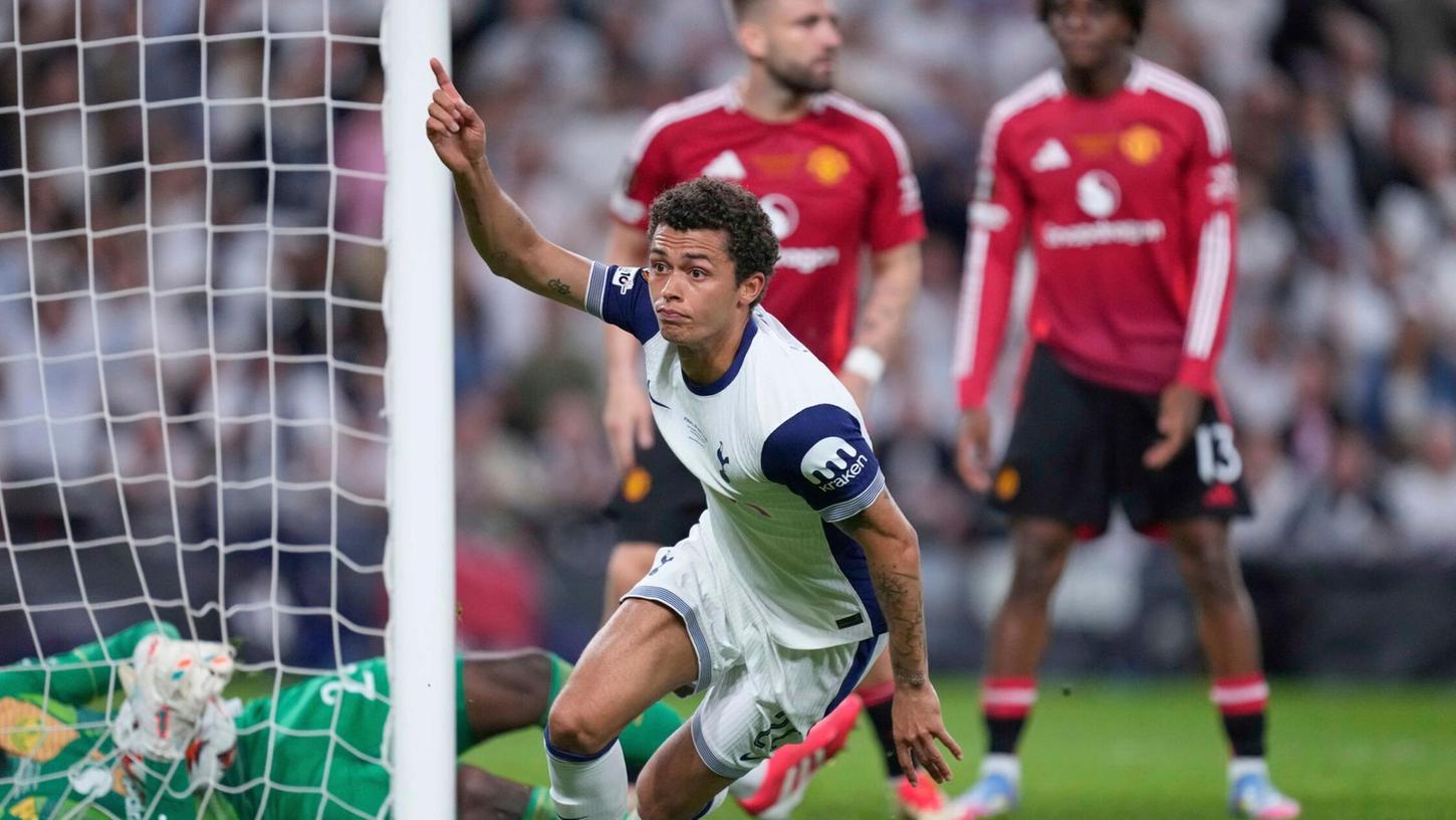 Brennan Johnson lässt die Spurs jubeln. Brennan Johnson lässt die Spurs jubeln.