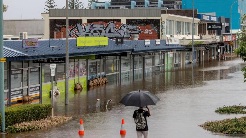 Meteorologen sagten weitere Regenfälle voraus. Meteorologen sagten weitere Regenfälle voraus.