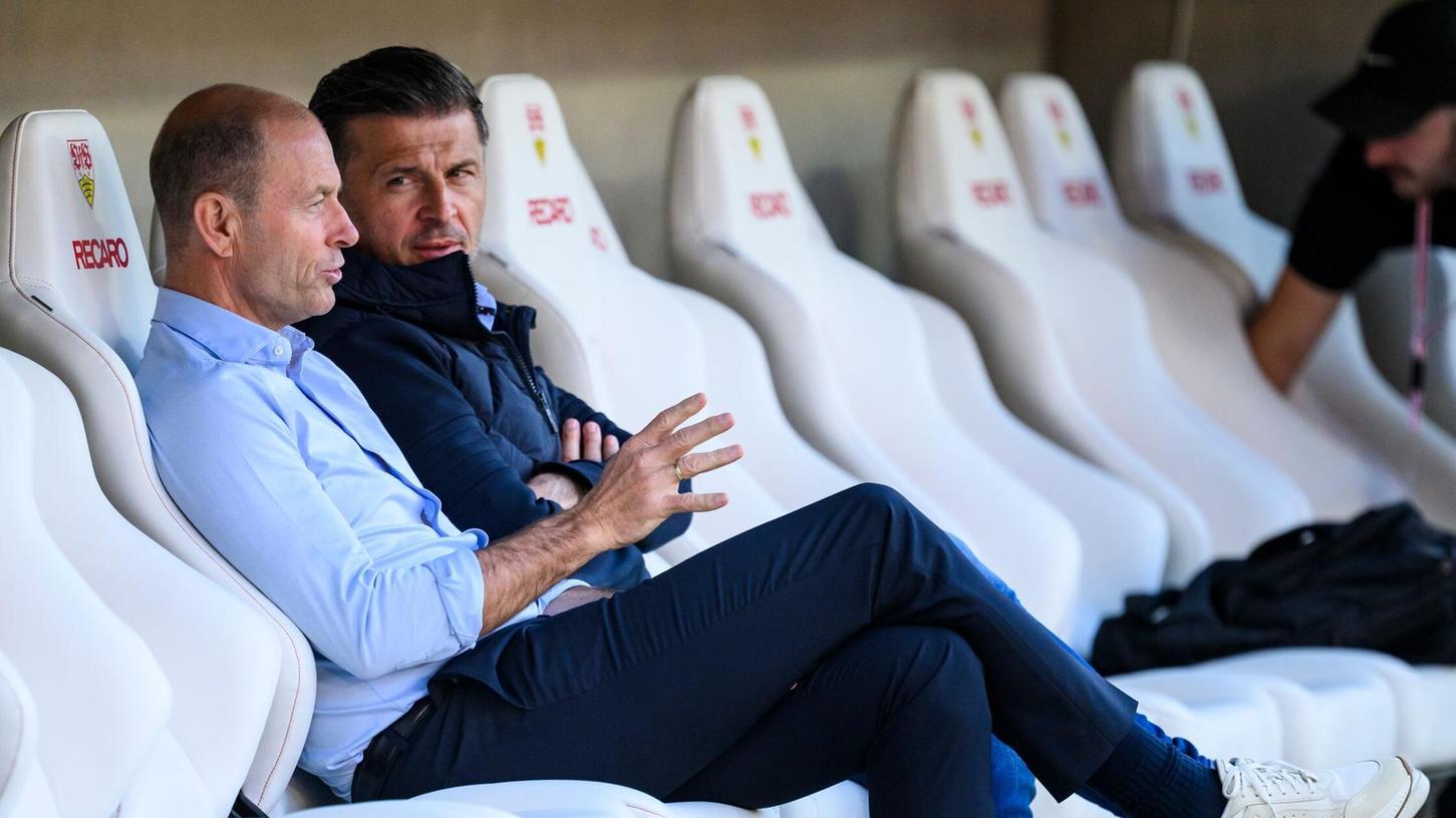 Jess Thorup (l) und Marinko Jurendic müssen die Saison erklären. Jess Thorup (l) und Marinko Jurendic müssen die Saison erklären.