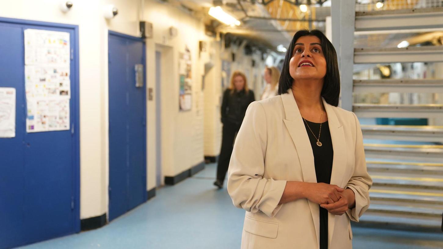 Die britische Justizministerin Shabana Mahmood Die britische Justizministerin Shabana Mahmood