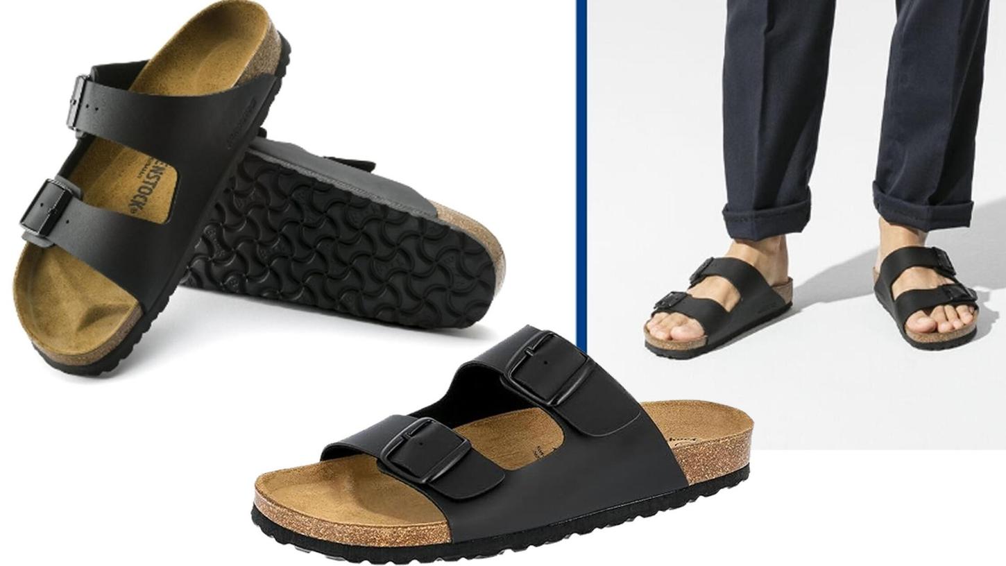 Die Sandalen von Birkenstock (links) und Lico sind sich ähnlich, unterscheiden sich beim Preis aber deutlich. Die Sandalen von Birkenstock (links) und Lico sind sich ähnlich, unterscheiden sich beim Preis aber deutlich.