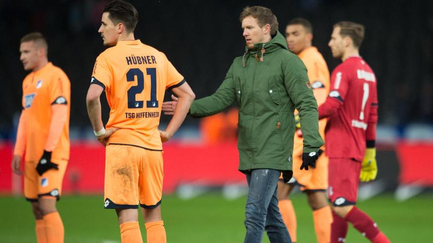 Gemeinsame Hoffenheimer Zeit: Benjamin Hübner (l) und Julian Nagelsmann (r). Gemeinsame Hoffenheimer Zeit: Benjamin Hübner (l) und Julian Nagelsmann (r).