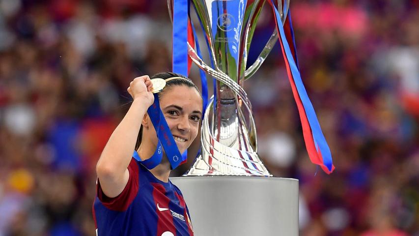 Eine von zwei Weltfußballerinnen beim FC Barcelona: Aitana Bonmatí. Eine von zwei Weltfußballerinnen beim FC Barcelona: Aitana Bonmatí.