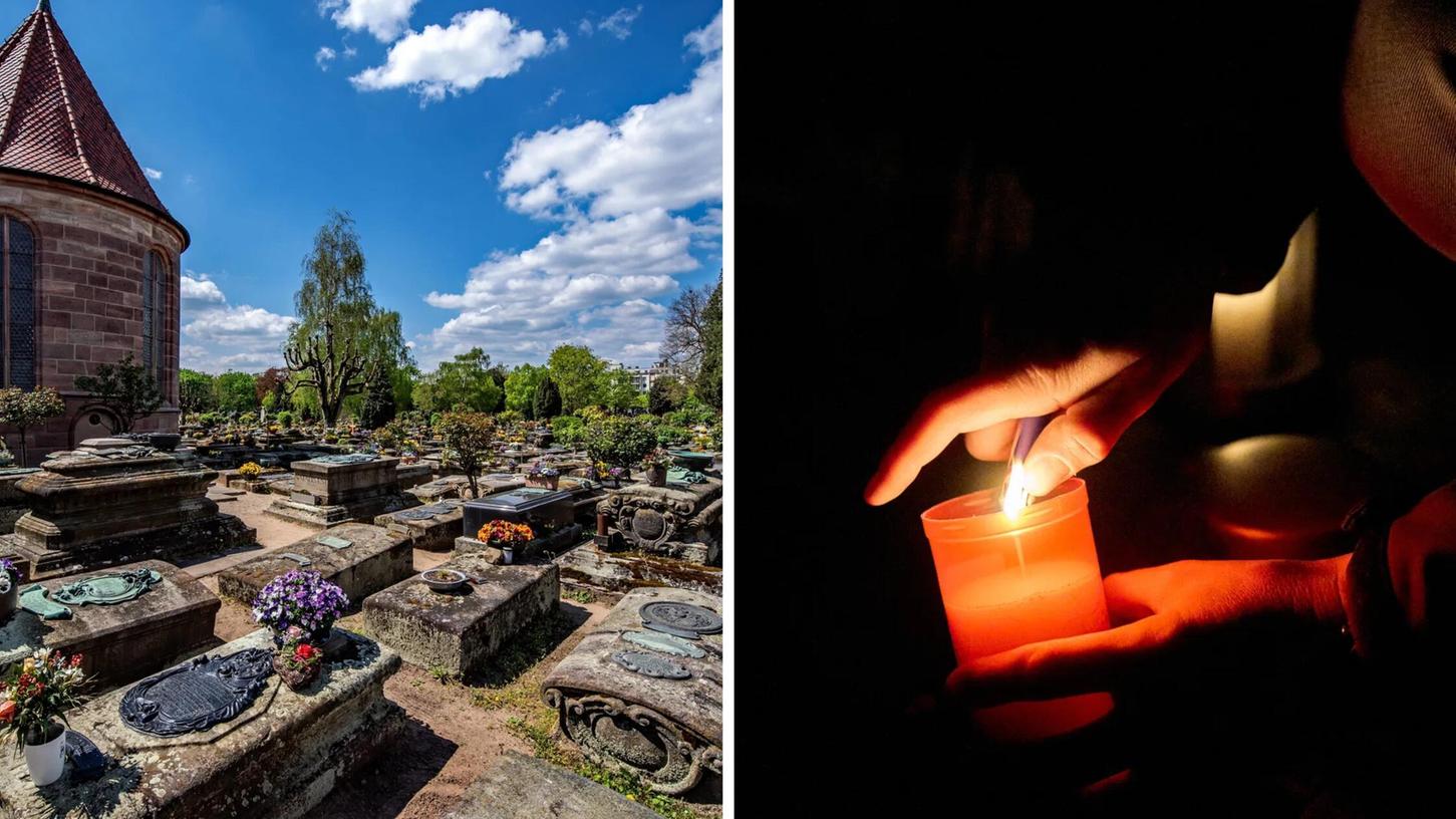 Kiefern gibt es vor allem am Südfriedhof und auf dem Reichelsdorfer Friedhof. Kiefern gibt es vor allem am Südfriedhof und auf dem Reichelsdorfer Friedhof.
