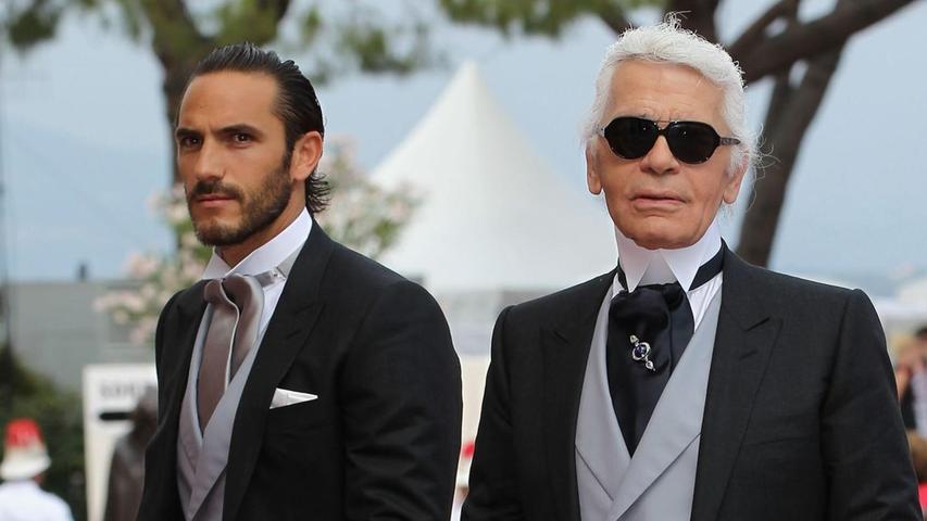 Sébastien Jondeau (links) war bis zuletzt an Karl Lagerfelds Seite. Sébastien Jondeau (links) war bis zuletzt an Karl Lagerfelds Seite.
