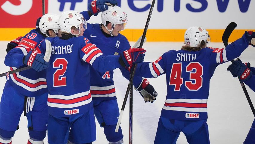 USA steht nach einem Erfolg über Gastgeber Schweden im WM-Finale. USA steht nach einem Erfolg über Gastgeber Schweden im WM-Finale.