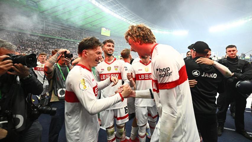 Nach dem Pokalsieg geht es für Angelo Stiller und Nick Woltemade bei der DFB-Elf weiter. Nach dem Pokalsieg geht es für Angelo Stiller und Nick Woltemade bei der DFB-Elf weiter.
