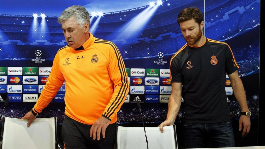Xabi Alonso war einst Spieler unter Carlo Ancelotti. Xabi Alonso war einst Spieler unter Carlo Ancelotti.