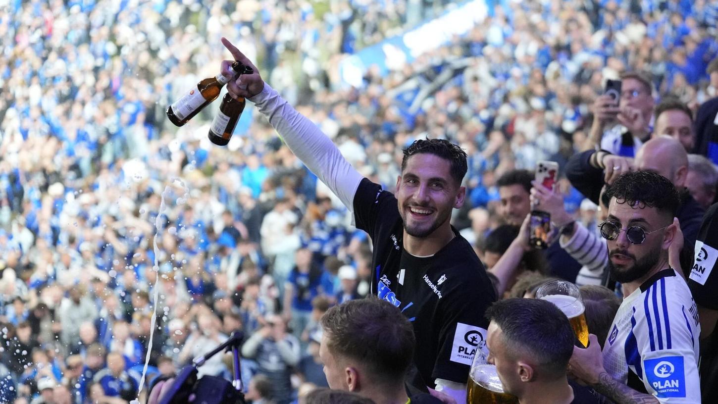 Wie lange bleibt er noch? HSV-Aufstiegsheld Ludovit Reis. Wie lange bleibt er noch? HSV-Aufstiegsheld Ludovit Reis.