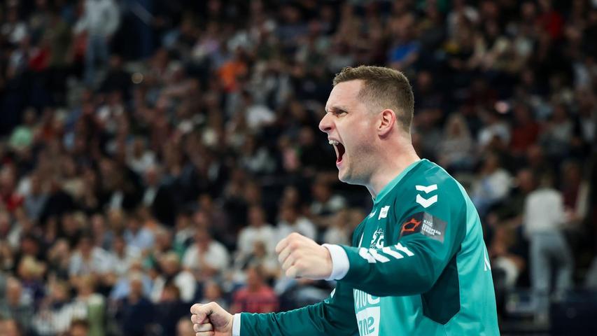 Flensburgs Torwart Kevin Möller zeigte eine überragende Partie. Flensburgs Torwart Kevin Möller zeigte eine überragende Partie.