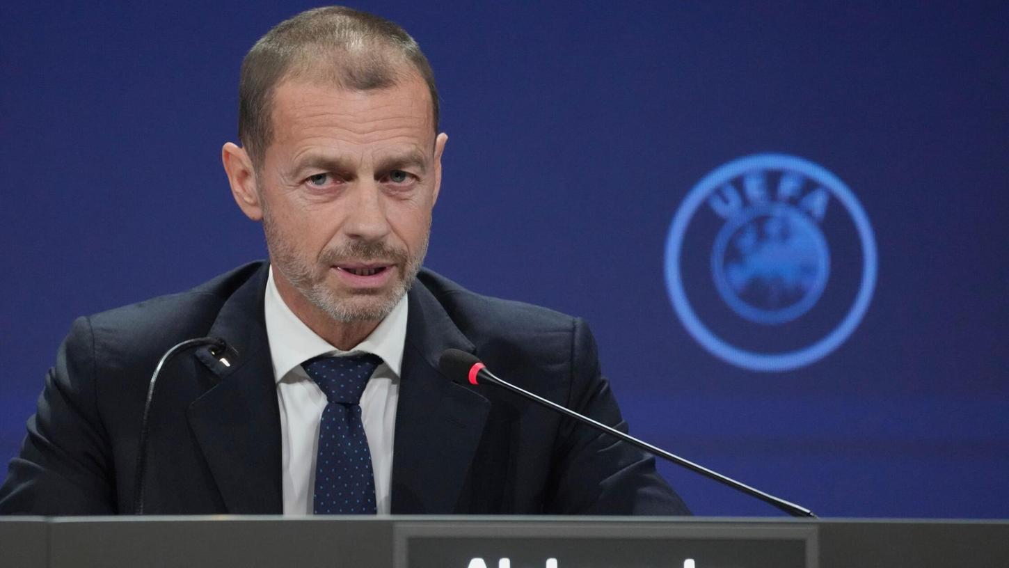 Spricht vor dem CL-Finale: Aleksander Ceferin Spricht vor dem CL-Finale: Aleksander Ceferin