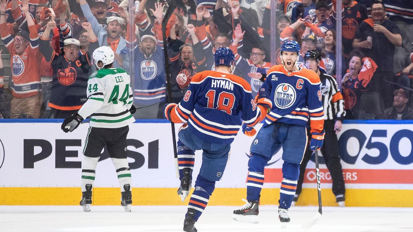 Die Oilers übernehmen in der Serie das Kommando. Die Oilers übernehmen in der Serie das Kommando.