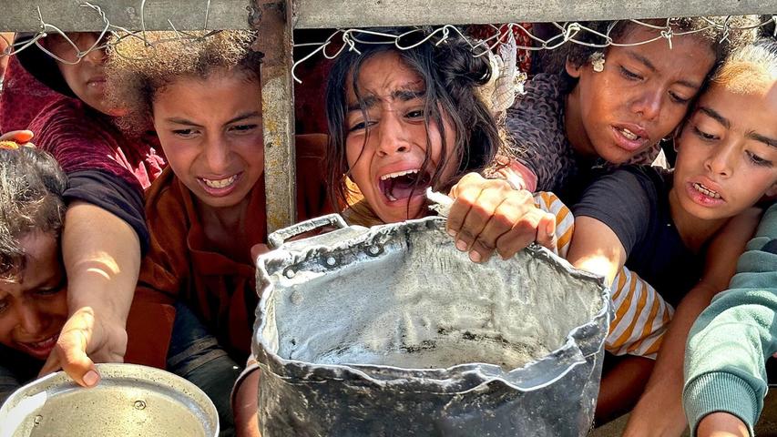 Laut UN-Chef Guterres sind die Menschen im gesamten Gazastreifen von einer Hungersnot bedroht. (Archivbild) Laut UN-Chef Guterres sind die Menschen im gesamten Gazastreifen von einer Hungersnot bedroht. (Archivbild)