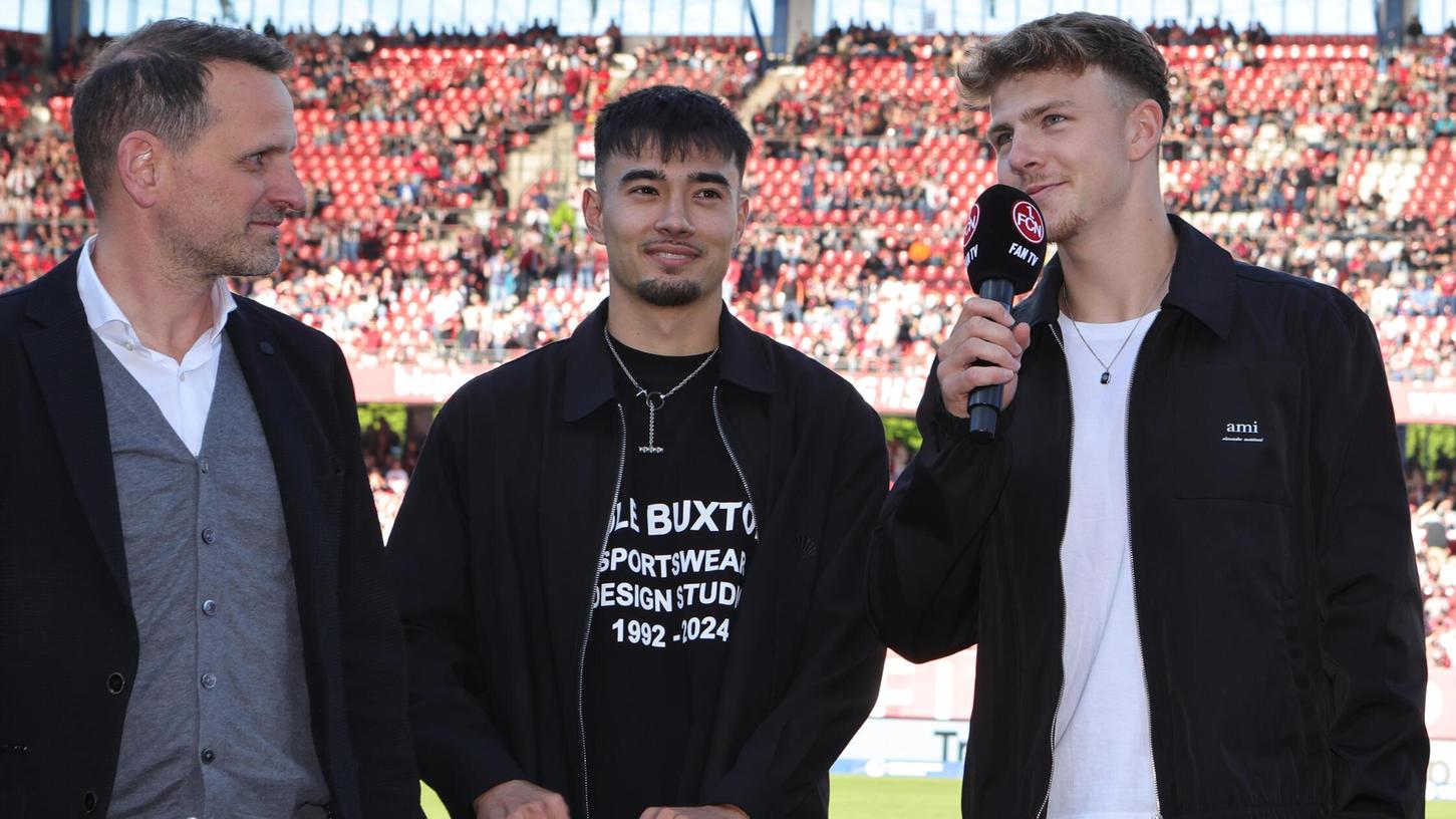 Finn Jeltsch (rechts) gewann jüngst mit dem VfB Stuttgart den DFB-Pokal - das freut auch den Club. Finn Jeltsch (rechts) gewann jüngst mit dem VfB Stuttgart den DFB-Pokal - das freut auch den Club.