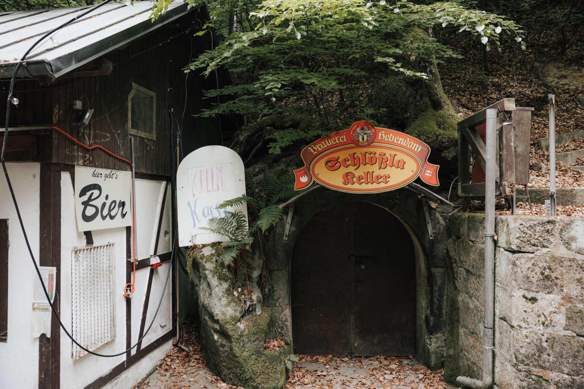 Der Schlössla-Keller, auf dem Hebendanz-Bier ausgeschenkt wird, ist nur zum Annafest geöffnet. Der Keller hat einen neuen Pächter.