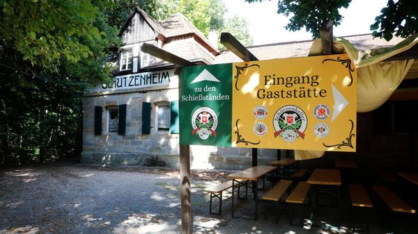 Der Schützen-Keller schenkt Ottbräu aus und hat nur während des Annafests geöffnet.