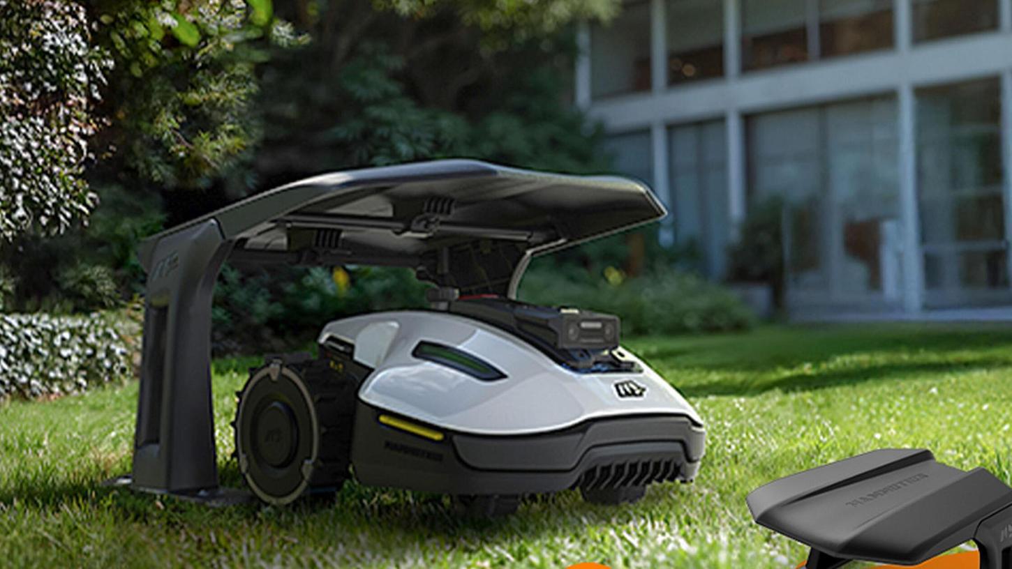 Innerhalb von fünf Minuten ist der KI-Mähroboter Yuka Mini eingerichtet. Innerhalb von fünf Minuten ist der KI-Mähroboter Yuka Mini eingerichtet.