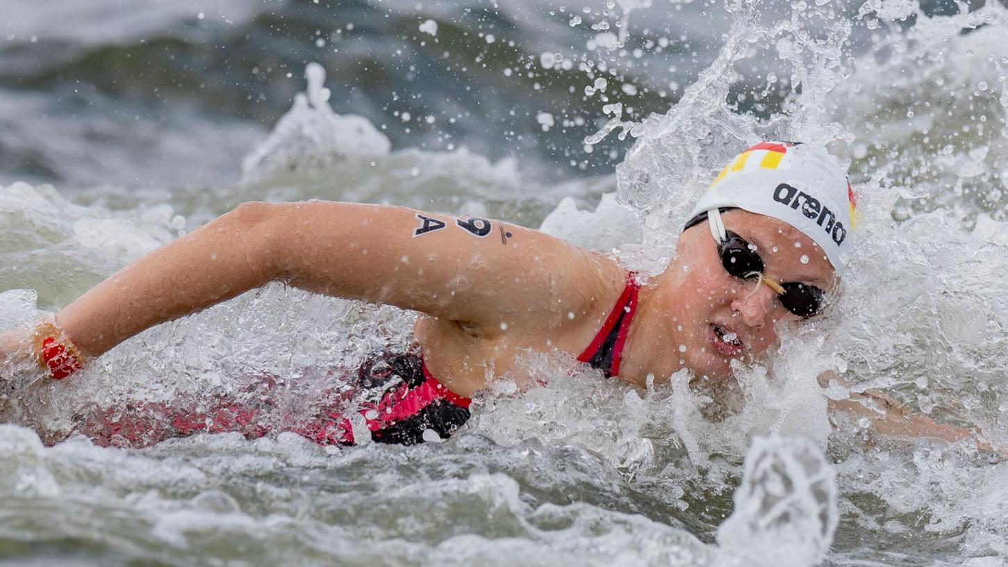 Lea Boy hat den deutschen Freiwasserschwimmerinnen die erste Medaile bei dieser EM beschert. Lea Boy hat den deutschen Freiwasserschwimmerinnen die erste Medaile bei dieser EM beschert.