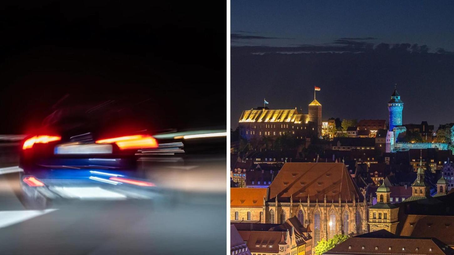 Die Polizei ermittelt nach einer spektakulären Flucht Richtung Nürnberg. (Symbolbild) Die Polizei ermittelt nach einer spektakulären Flucht Richtung Nürnberg. (Symbolbild)