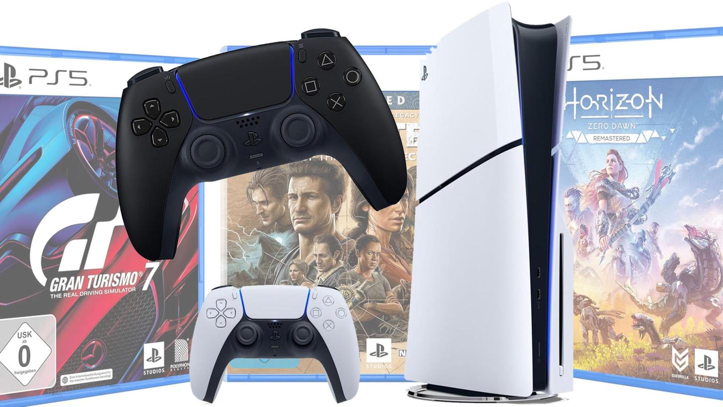 Konsole, Zubehör und Spiele für Playstation 5 lassen sich derzeit teils günstig wie nie kaufen. Konsole, Zubehör und Spiele für Playstation 5 lassen sich derzeit teils günstig wie nie kaufen.