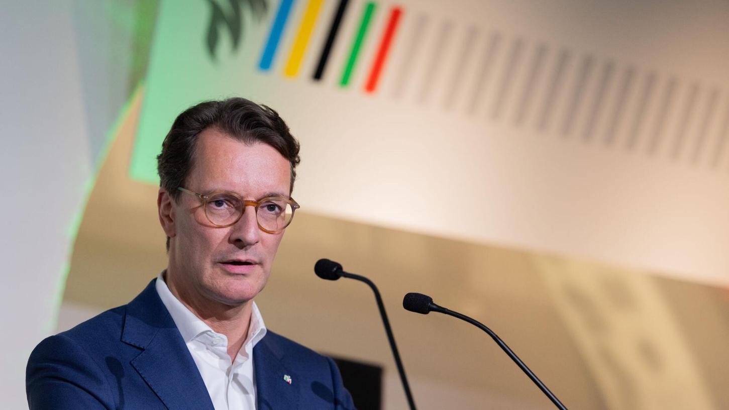 NRW-Ministerpräsident Hendrik Wüst will die Olympischen Spielen in die Region Rhein und Ruhr holen NRW-Ministerpräsident Hendrik Wüst will die Olympischen Spielen in die Region Rhein und Ruhr holen