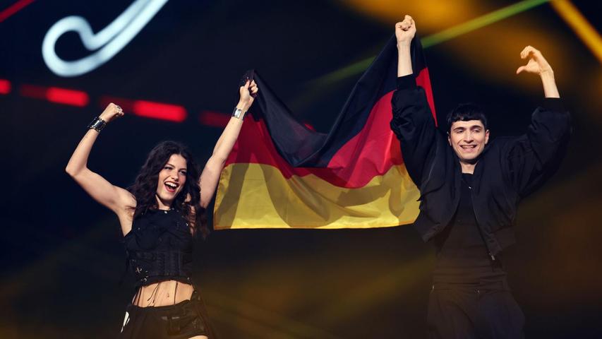 Abor und Tynna trugen mit ihrem Song „Baller“ beim ESC zum großen Interesse der Deutschen bei. Abor und Tynna trugen mit ihrem Song „Baller“ beim ESC zum großen Interesse der Deutschen bei.