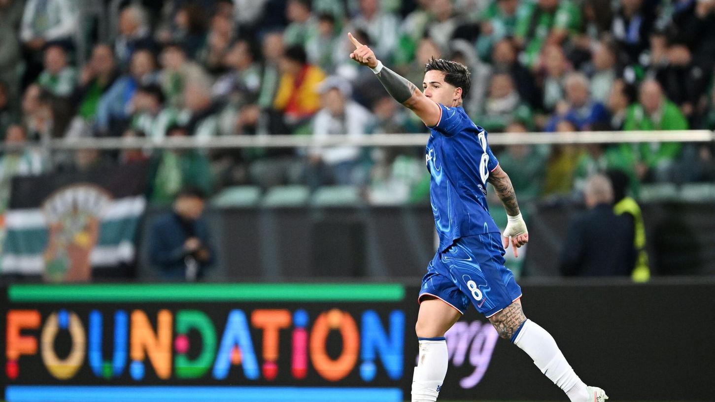Chelsea mit Torschütze Enzo Fernandez durfte im Finale der Conference League jubeln Chelsea mit Torschütze Enzo Fernandez durfte im Finale der Conference League jubeln