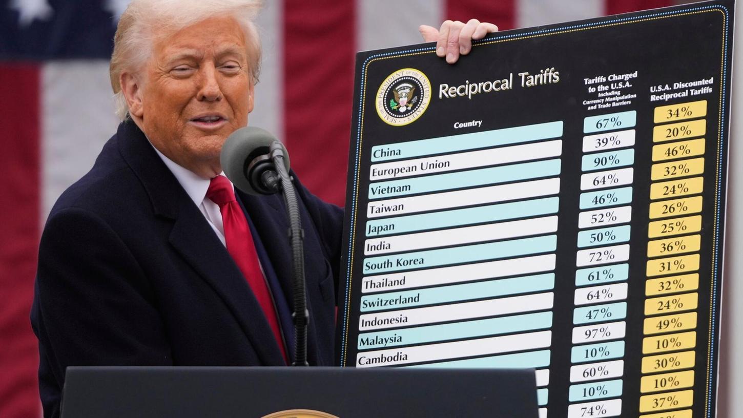 Ein Berufungsgericht hat die Blockade fast aller Zölle von US-Präsident Donald Trump, die eine niedrigere Instanz angeordnet hatte, vorerst aufgehoben. (Archivbild) Ein Berufungsgericht hat die Blockade fast aller Zölle von US-Präsident Donald Trump, die eine niedrigere Instanz angeordnet hatte, vorerst aufgehoben. (Archivbild)