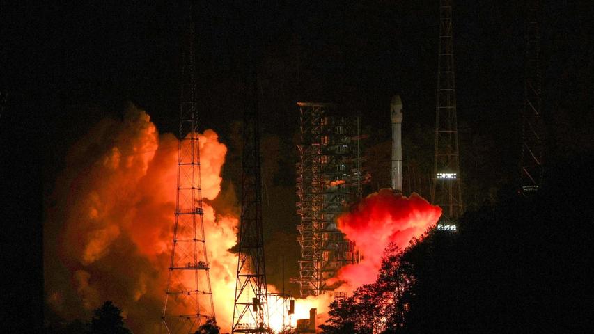 China will die Sonde nach ihrem Einsatz an einem Asteroiden zu weiteren Zielen schicken. China will die Sonde nach ihrem Einsatz an einem Asteroiden zu weiteren Zielen schicken.