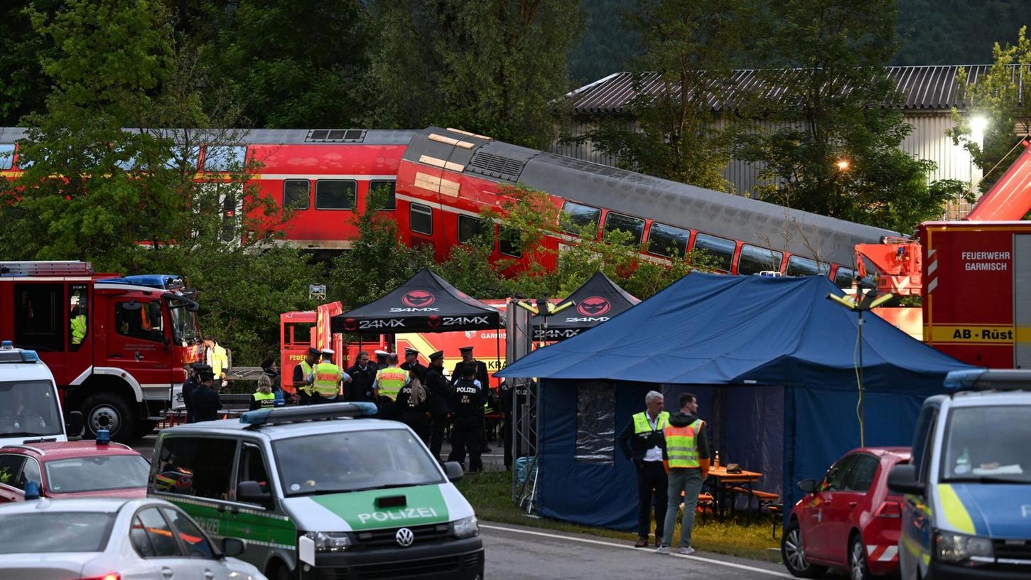 Das Zugunglück von Garmisch hat vor drei Jahren die Region geschockt. (Archivfoto) Das Zugunglück von Garmisch hat vor drei Jahren die Region geschockt. (Archivfoto)