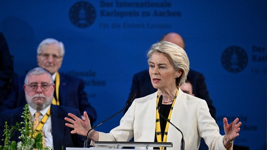 Europa ist für von der Leyen ein Freiheitsprojekt. Europa ist für von der Leyen ein Freiheitsprojekt.