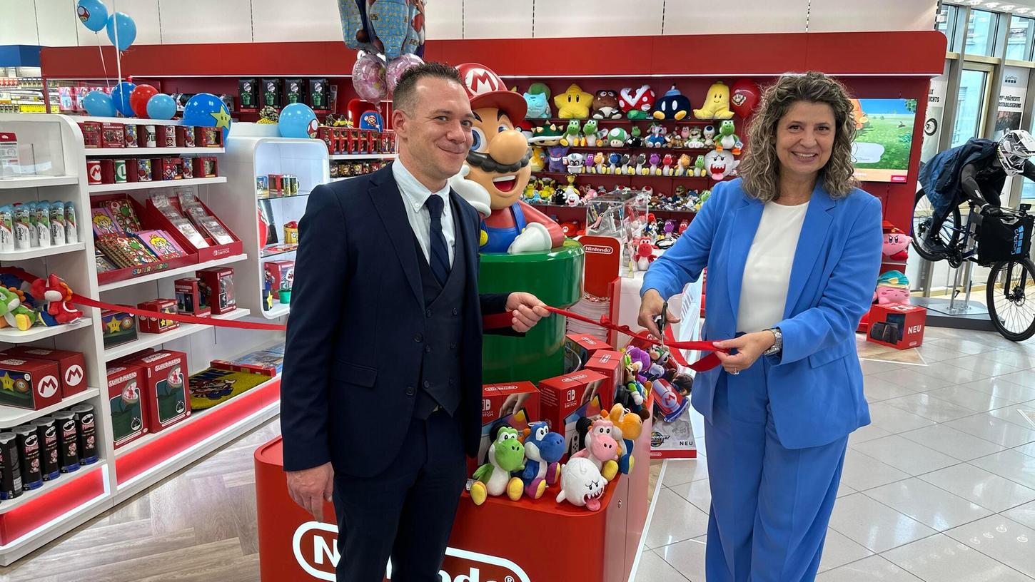 Die Eröffnung des Nintendo-Markenshops in Ulm. Die Eröffnung des Nintendo-Markenshops in Ulm.