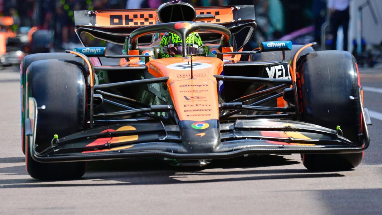 Der Streitpunkt in Großaufnahme: McLarens bisheriger Frontflügel Der Streitpunkt in Großaufnahme: McLarens bisheriger Frontflügel