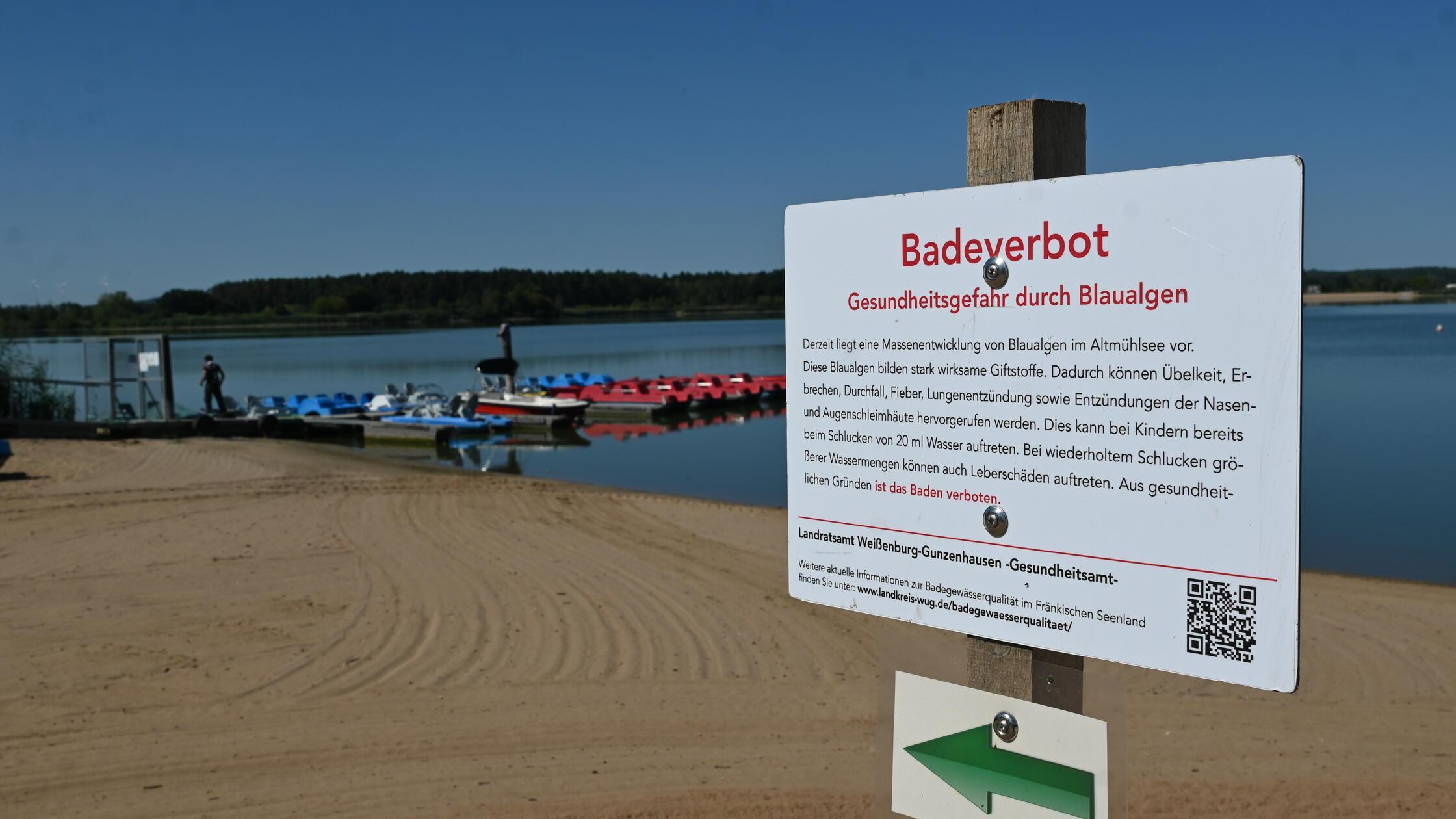 BG Schlungenhof Altmühlsee Strand