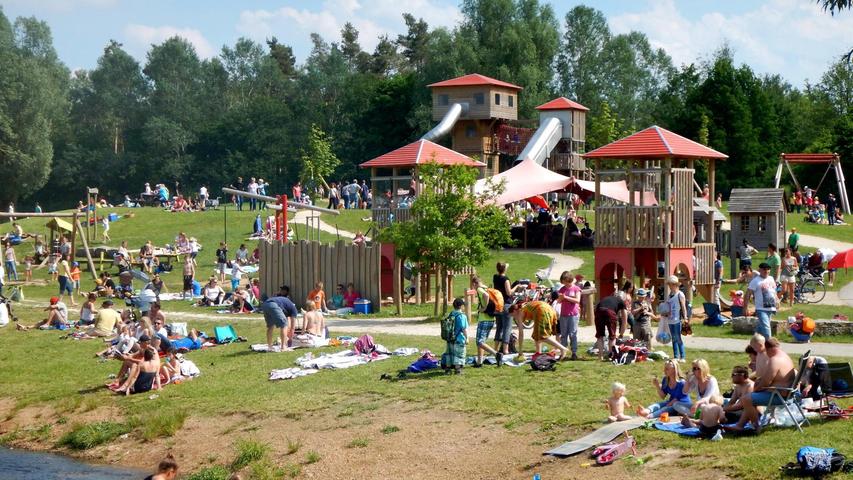 Der Abenteuerspielplatz bei Wald ist ein beliebter Anlaufpunkt für Familien. (Archivfoto) Der Abenteuerspielplatz bei Wald ist ein beliebter Anlaufpunkt für Familien. (Archivfoto)