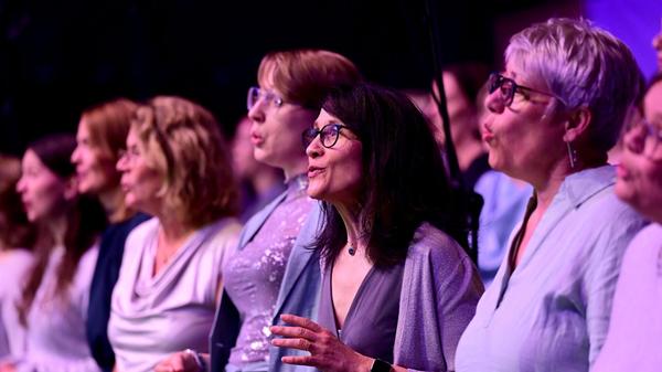 Das Frauenensemble Encantada.