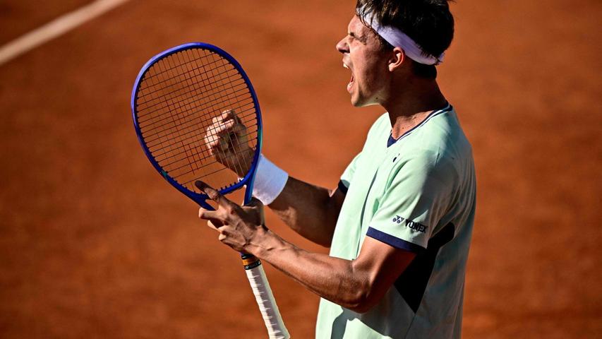 Daniel Altmaier steht bei den French Open im Achtelfinale. Daniel Altmaier steht bei den French Open im Achtelfinale.