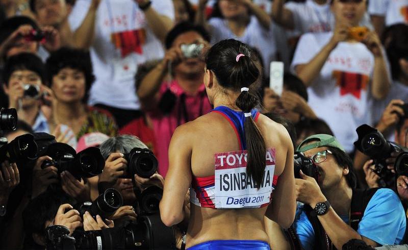 Außen vor: Jelena Issinbajewa steht in Rio gesperrt nicht im Fokus.
