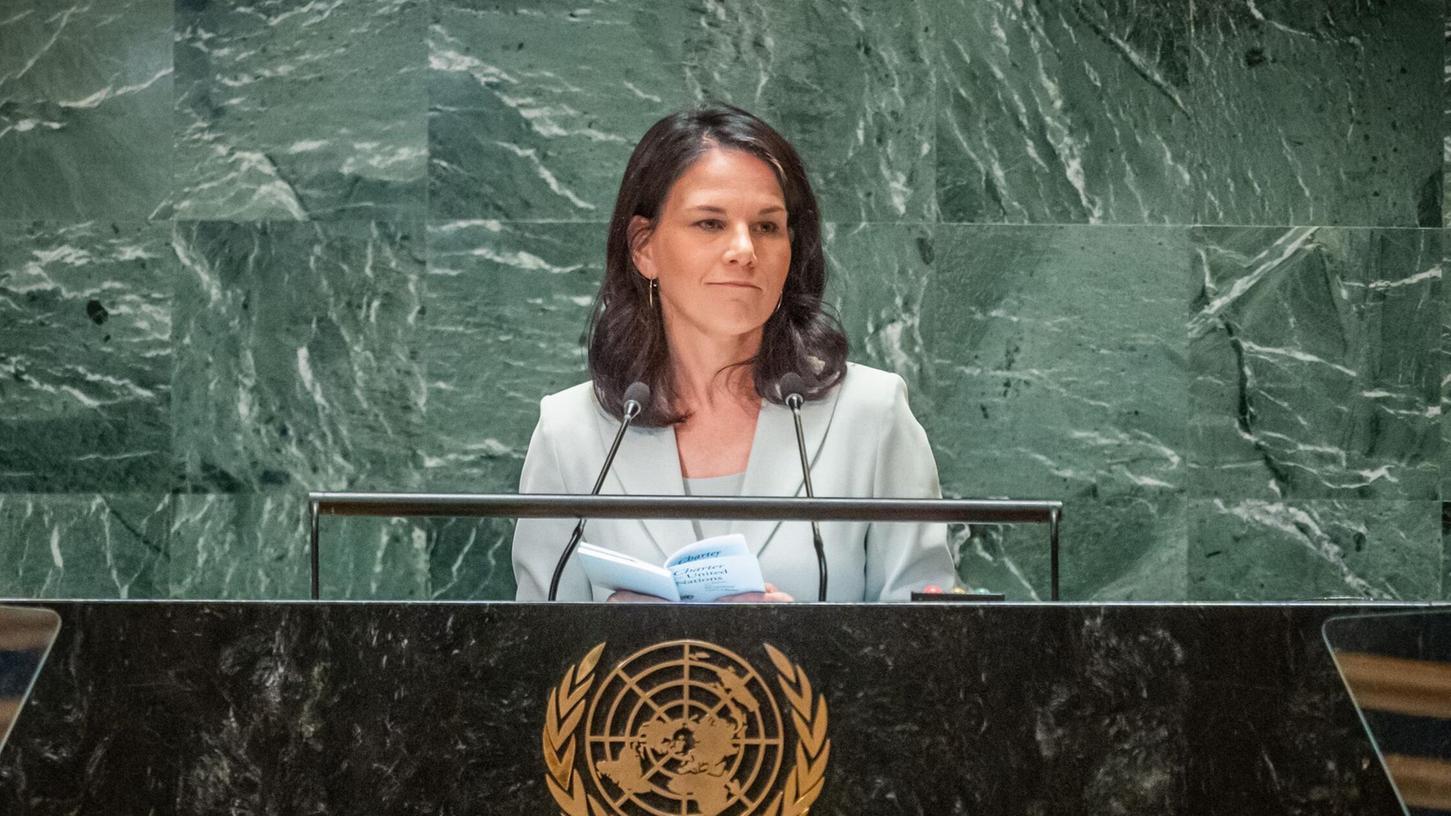 Baerbock kennt ihren designierten neuen Arbeitsplatz noch als Außenministerin. (Archivbild) Baerbock kennt ihren designierten neuen Arbeitsplatz noch als Außenministerin. (Archivbild)