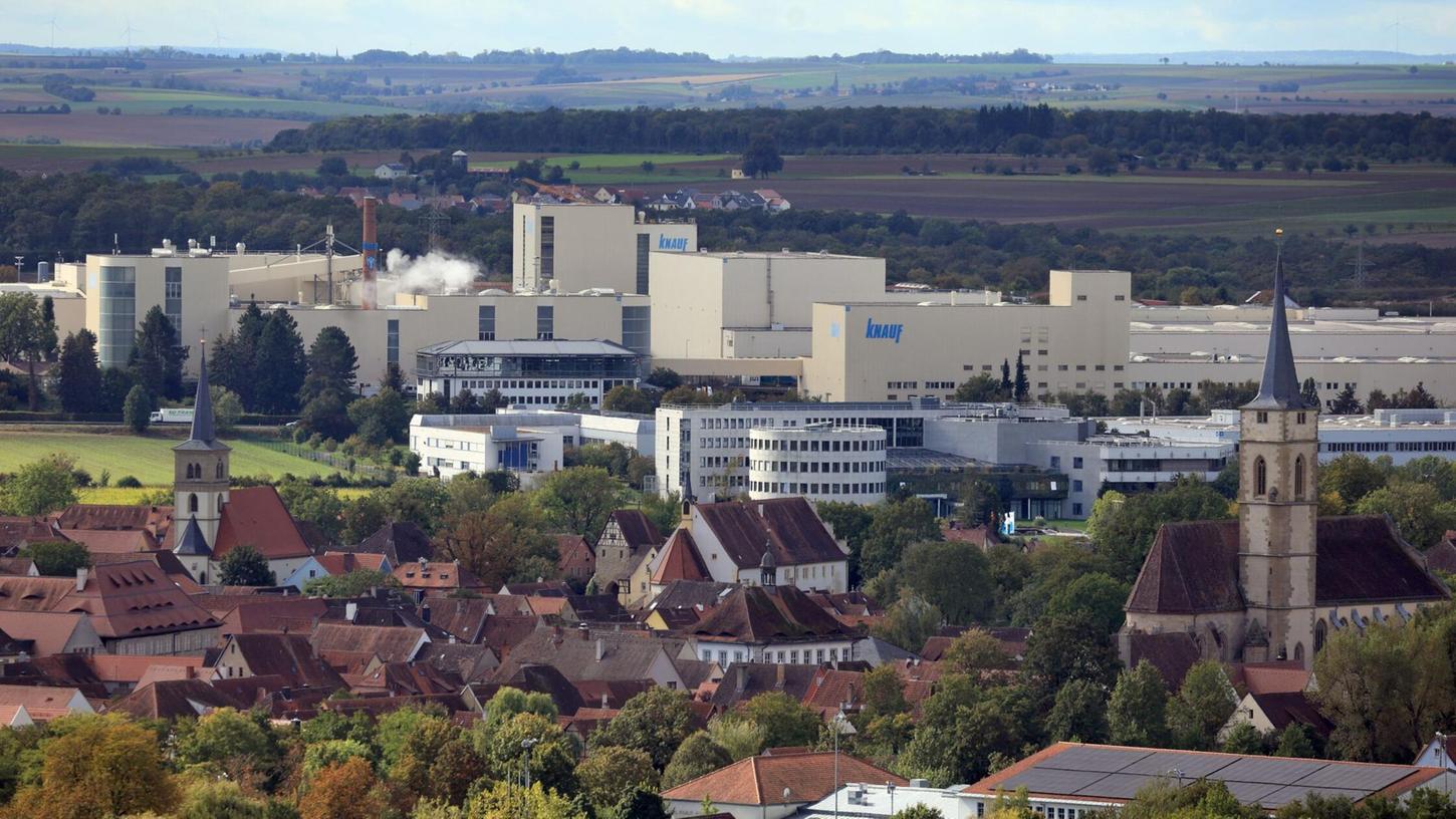 Der Baustoffhersteller Knauf will ein großes Bergwerk für den Gips-Abbau errichten. (Archivbild) Der Baustoffhersteller Knauf will ein großes Bergwerk für den Gips-Abbau errichten. (Archivbild)