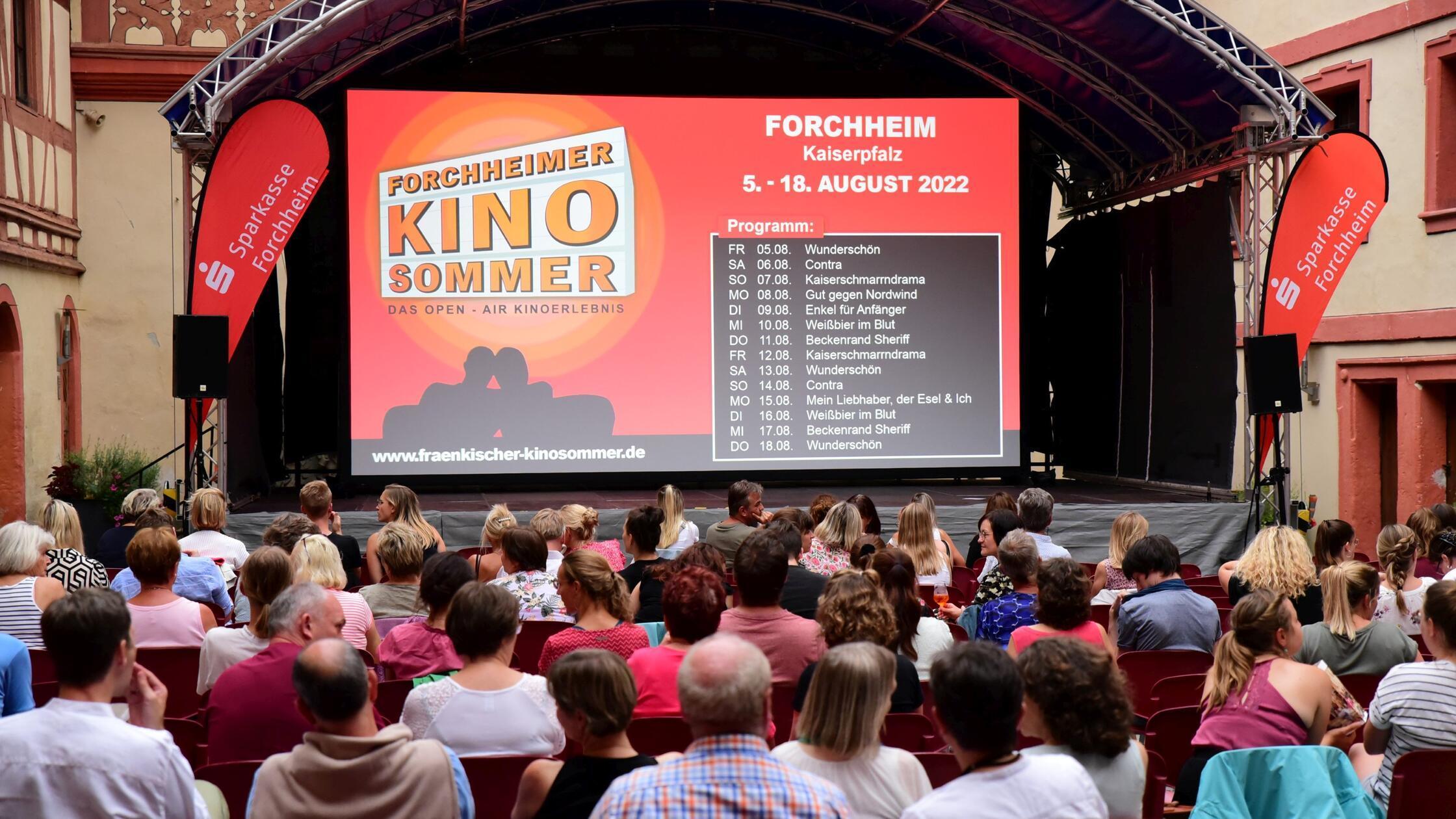 Forchheimer Kinosommer im Innenhof der Kaiserpfalz: Über Filme ...