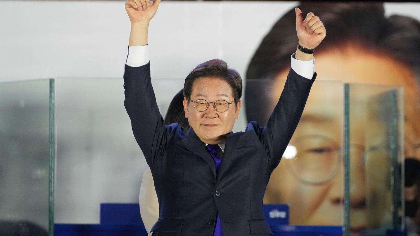 Die Südkoreaner haben mit Lee Jae Myung für einen Richtungswechsel gestimmt. Die Südkoreaner haben mit Lee Jae Myung für einen Richtungswechsel gestimmt.