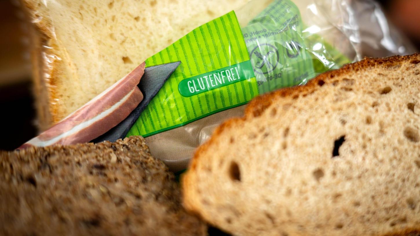 „Glutenfrei“ steht auf einer Brotverpackung. Für manche Menschen ist der Hinweis enorm wichtig. (Symbolbild) „Glutenfrei“ steht auf einer Brotverpackung. Für manche Menschen ist der Hinweis enorm wichtig. (Symbolbild)