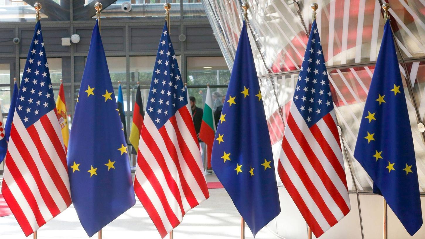 Im Zollstreit zwischen den USA und der EU ist keine schnelle Einigung in Sicht. (Symbolbild) Im Zollstreit zwischen den USA und der EU ist keine schnelle Einigung in Sicht. (Symbolbild)